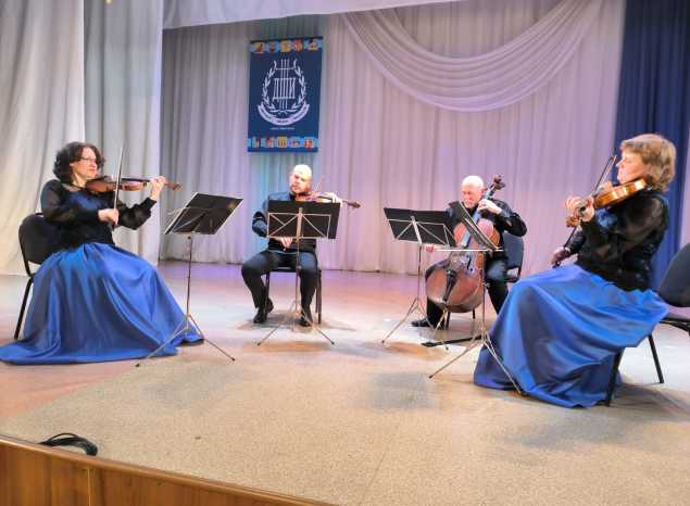 Струнный квартет «Премьера» порадовал своим творчеством жителей г. Заречного